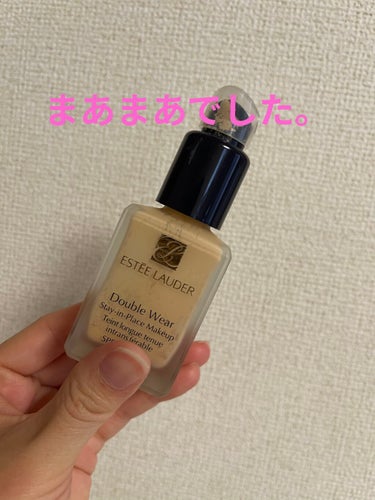 ダブル ウェア ステイ イン プレイス メークアップ  62 クール バニラ/ESTEE LAUDER/リキッドファンデーションを使ったクチコミ（1枚目）