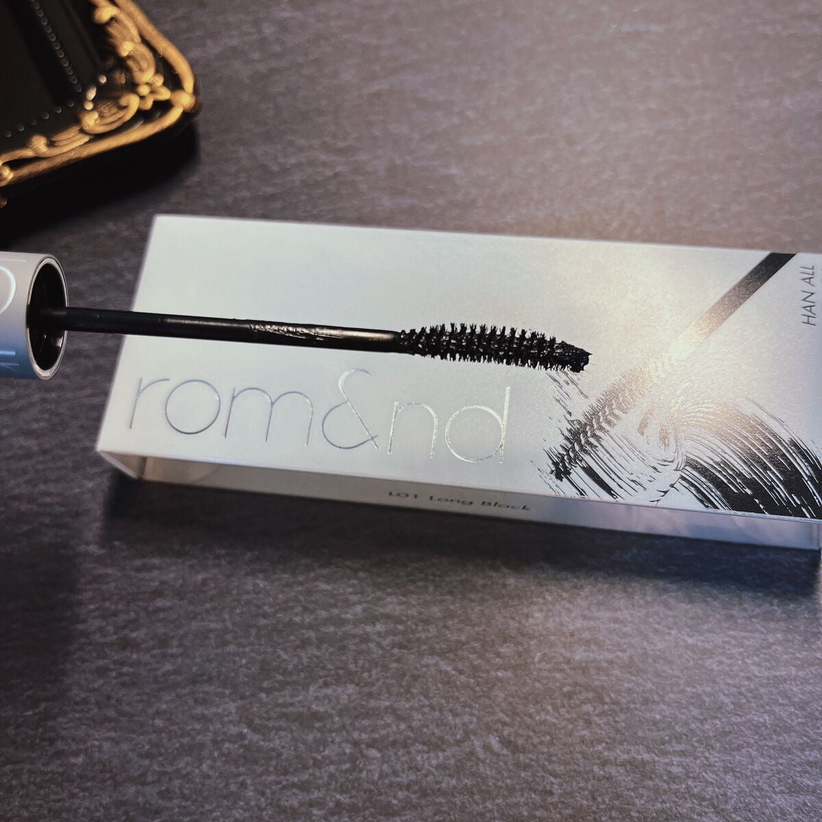 ハンオールフィックスマスカラ/rom&nd/マスカラを使ったクチコミ(2枚目)