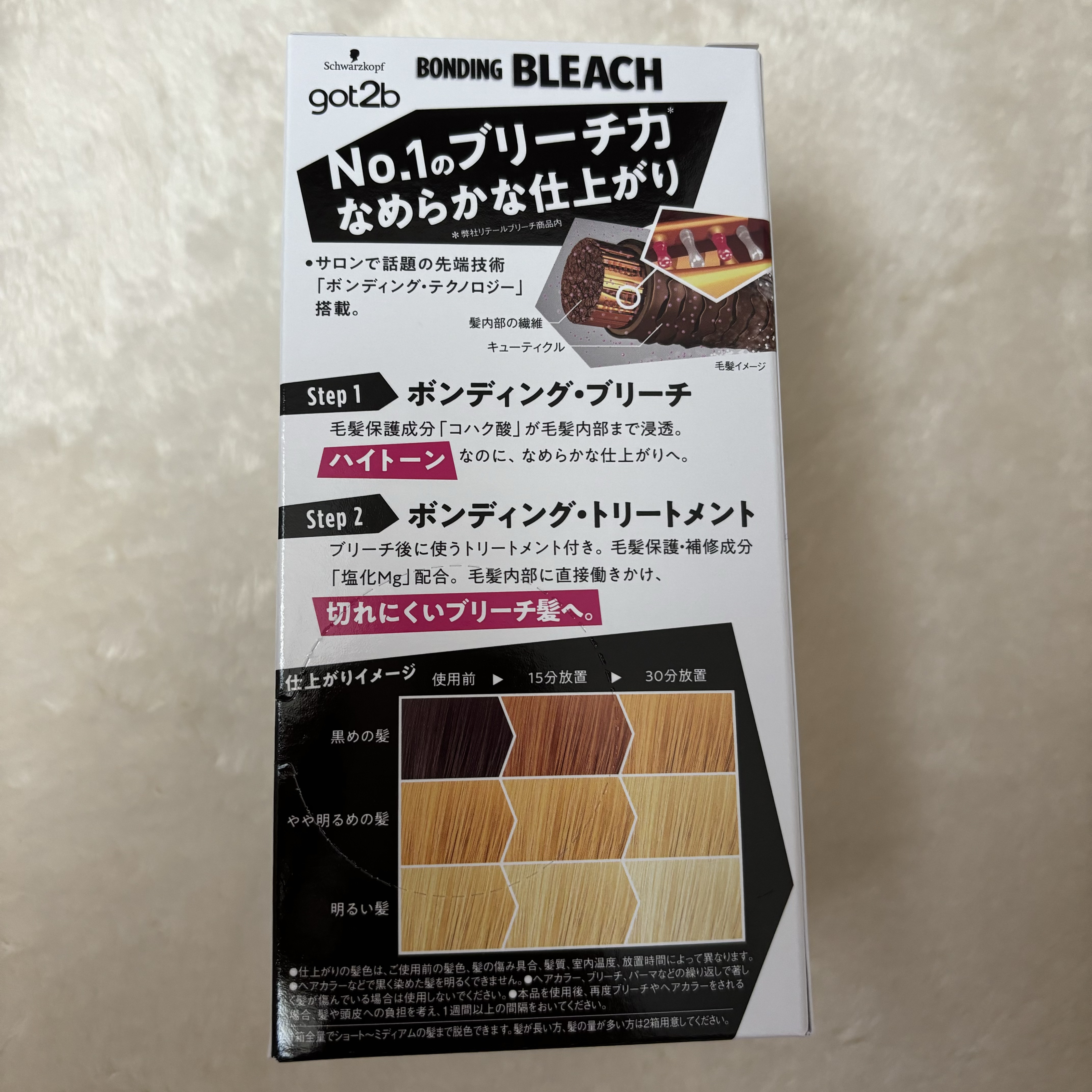 エブリ カラートリートメント/アンナドンナ/ヘアカラーを使ったクチコミ（2枚目）