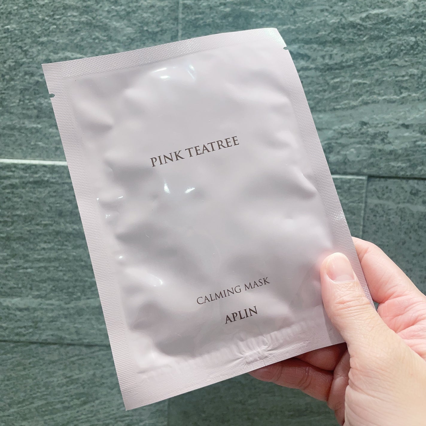 ピンクティーツリーマスクパック/APLIN/シートマスク・パックを使ったクチコミ(2枚目)