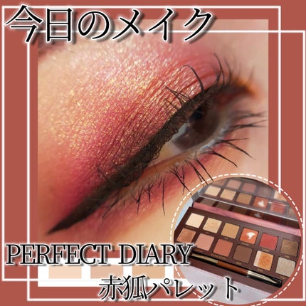 エクスプローラ12色 動物アイシャドウパレット/PERFECT DIARY/アイシャドウパレットを使ったクチコミ(1枚目)
