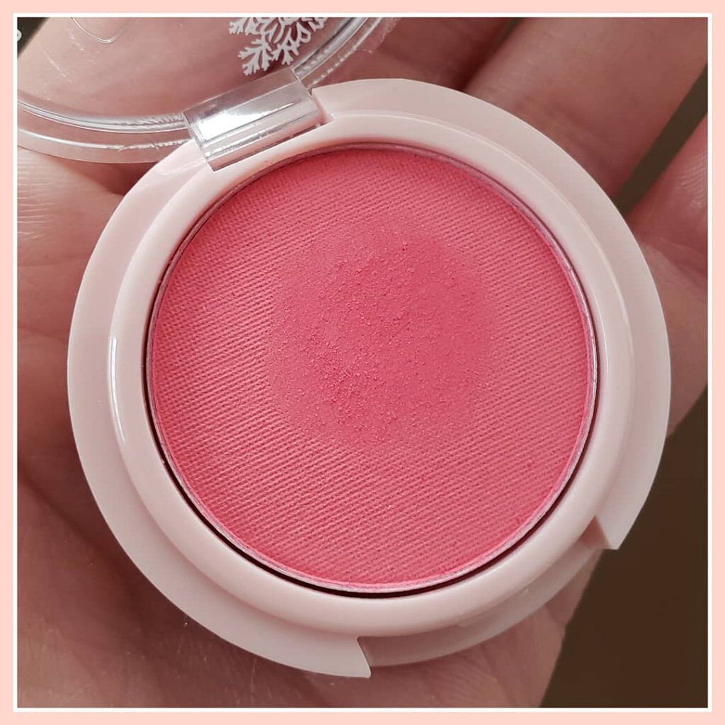 Blooming Kitty パウダーチーク/DAISO/パウダーチークを使ったクチコミ（2枚目）