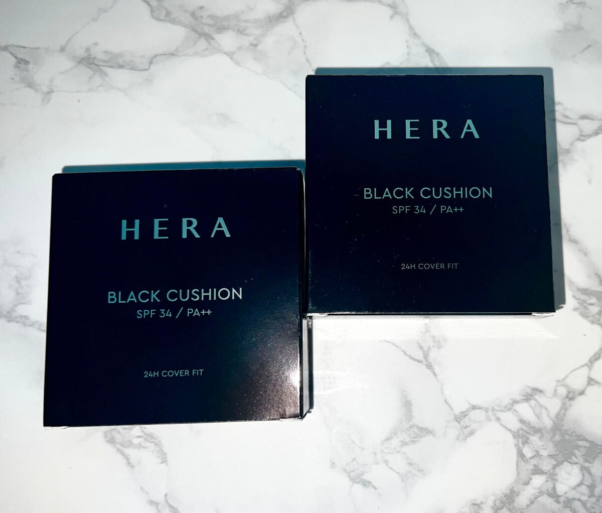 ブラック クッション/HERA/クッションファンデーションを使ったクチコミ(2枚目)