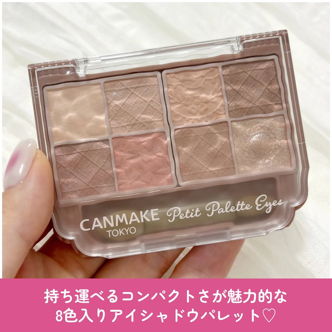 プティパレットアイズ（マットタイプ）/キャンメイク/パウダーアイシャドウを使ったクチコミ（2枚目）