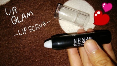 UR GLAM　LIP SCRUB/U R GLAM/リップスクラブを使ったクチコミ（1枚目）