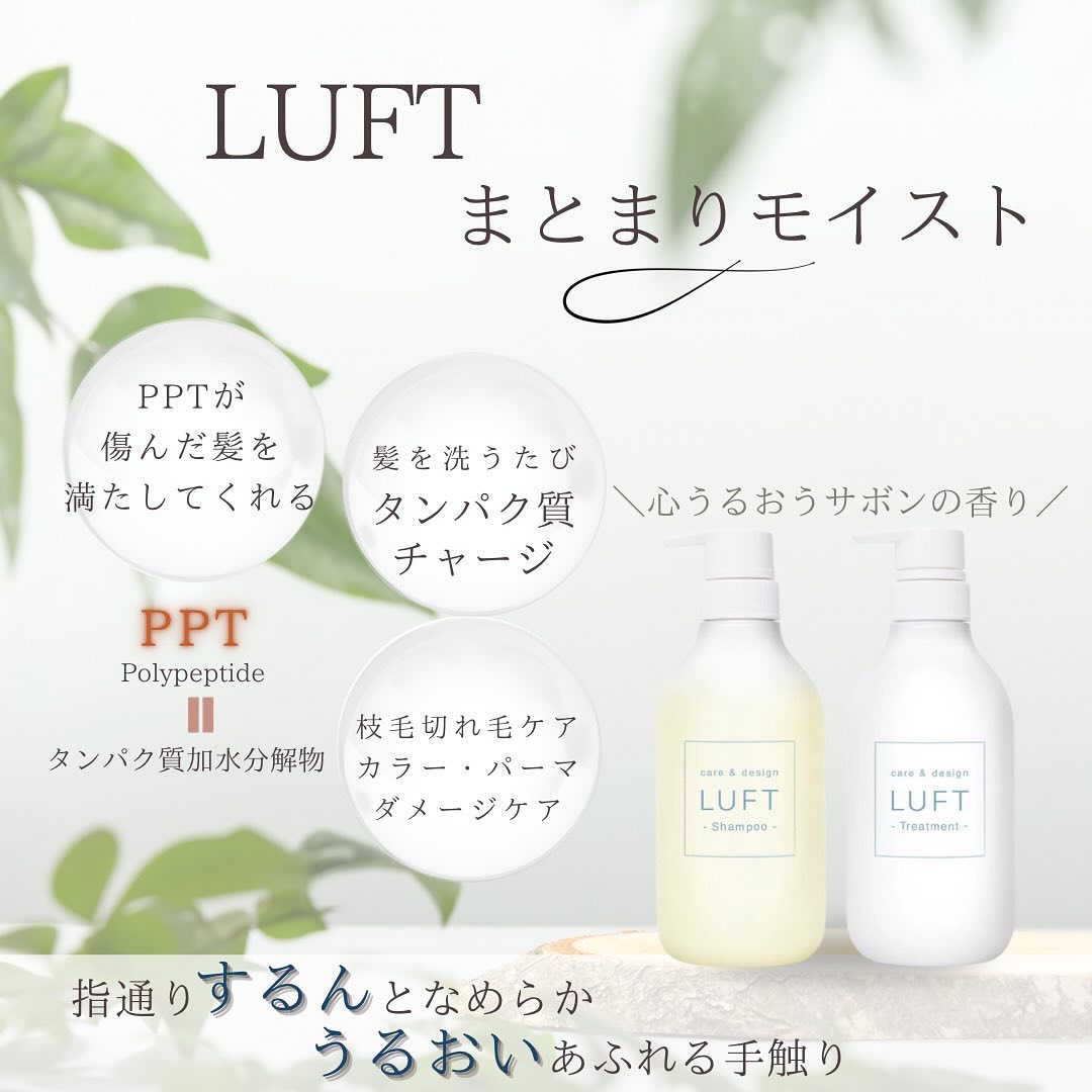 ケア＆デザイン シャンプー＆トリートメントH/LUFT/市販シャンプーを使ったクチコミ（2枚目）
