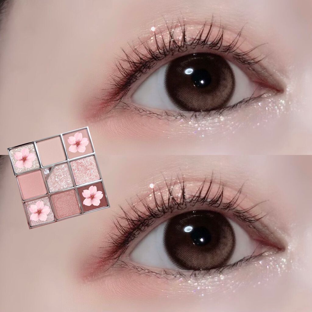 グリッターペディアアイパレット/unleashia/アイシャドウパレットを使ったクチコミ(2枚目)