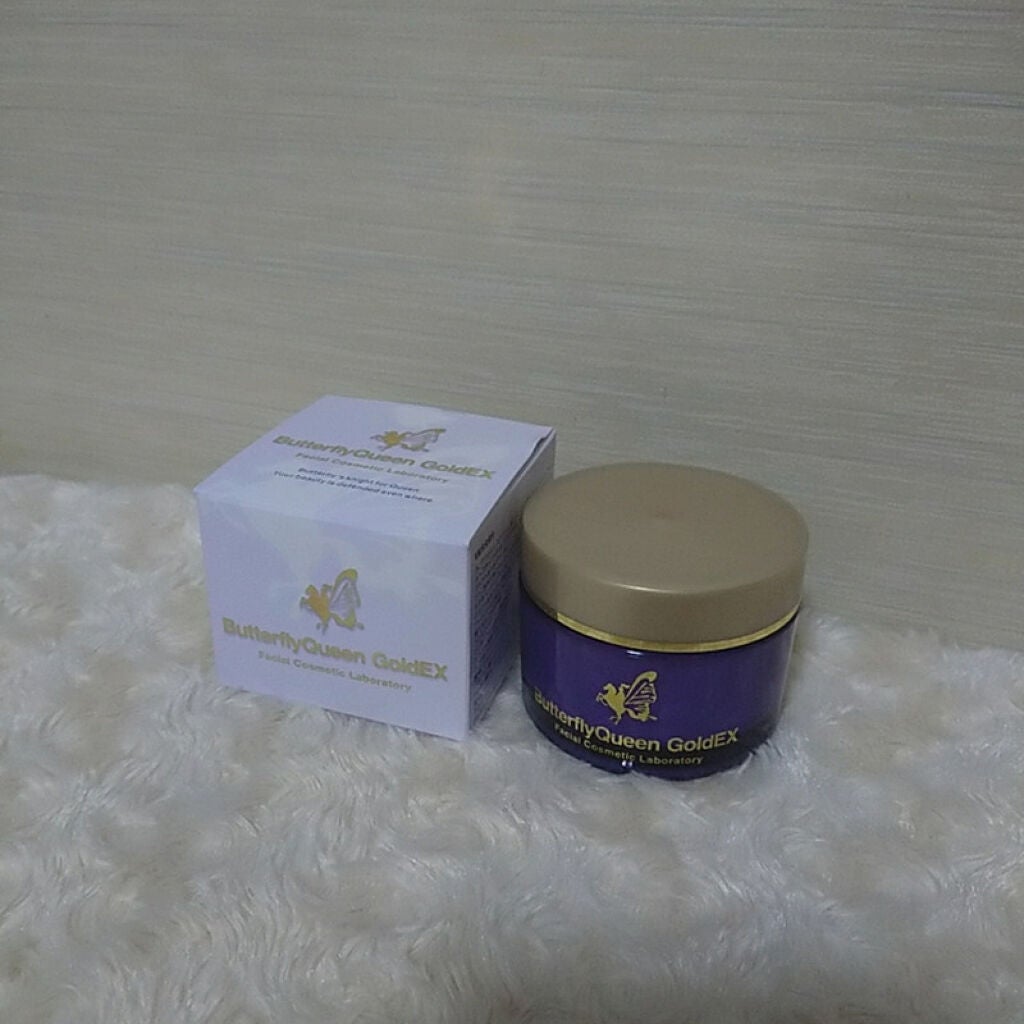 バタフライクイーン ゴールドエクストラ/フェイシャルコスメティック研究所/オールインワン化粧品を使ったクチコミ(1枚目)