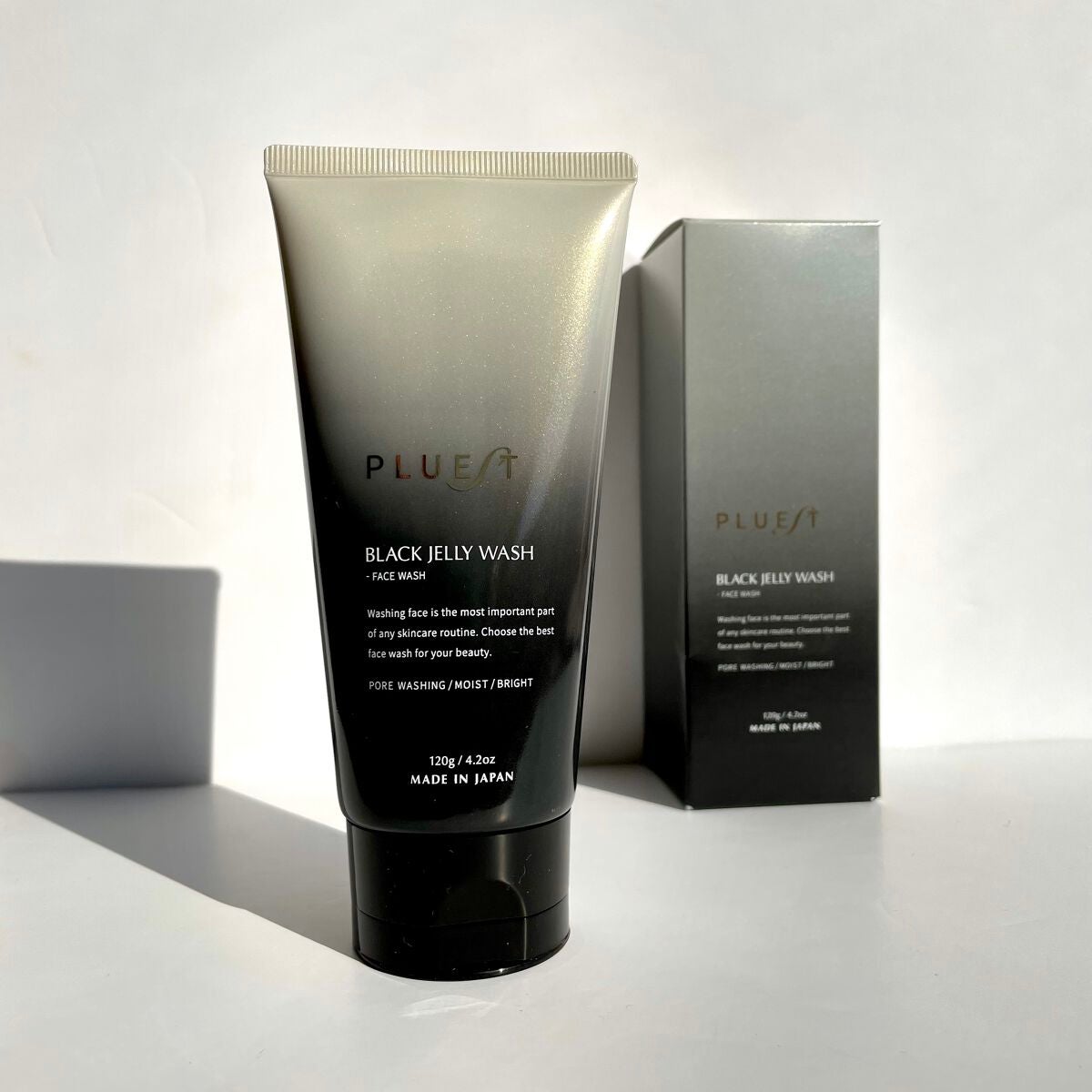 BLACK JELLY WASH(ブラックジェリーウォッシュ)/PLUEST/その他洗顔料を使ったクチコミ(2枚目)