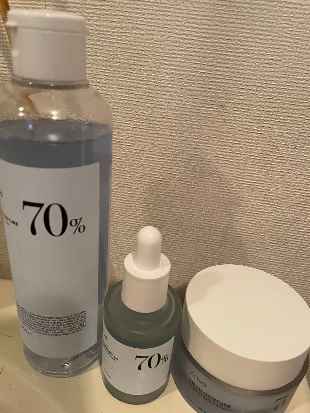 シラカバ水分ブースティングクリーム/Anua/フェイスクリームを使ったクチコミ(1枚目)