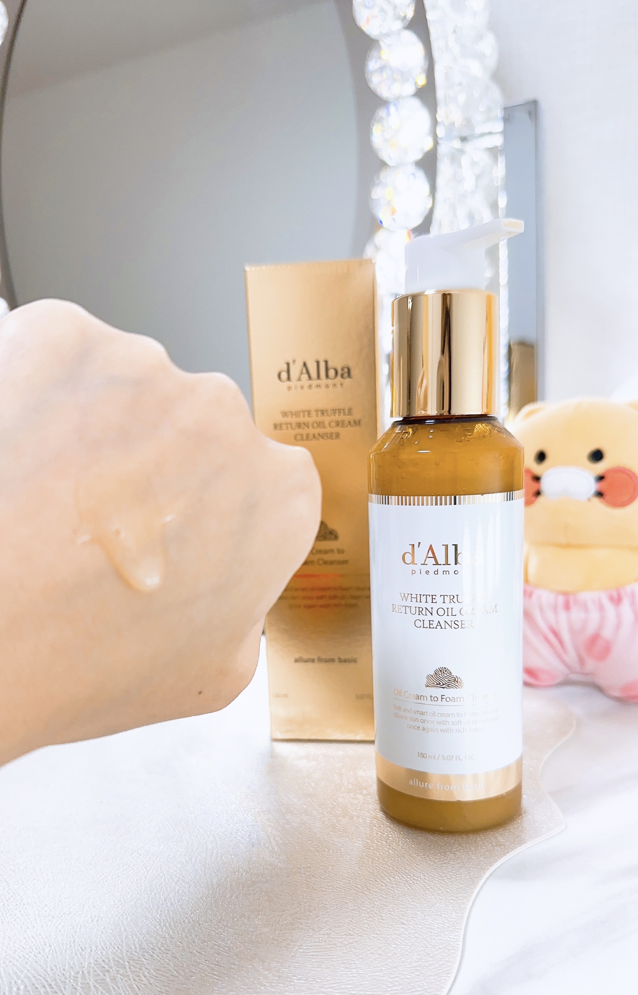 ホワイトトリュフリターンオイルクリームクレンザー/ダルバ/クレンジングを使ったクチコミ（1枚目）