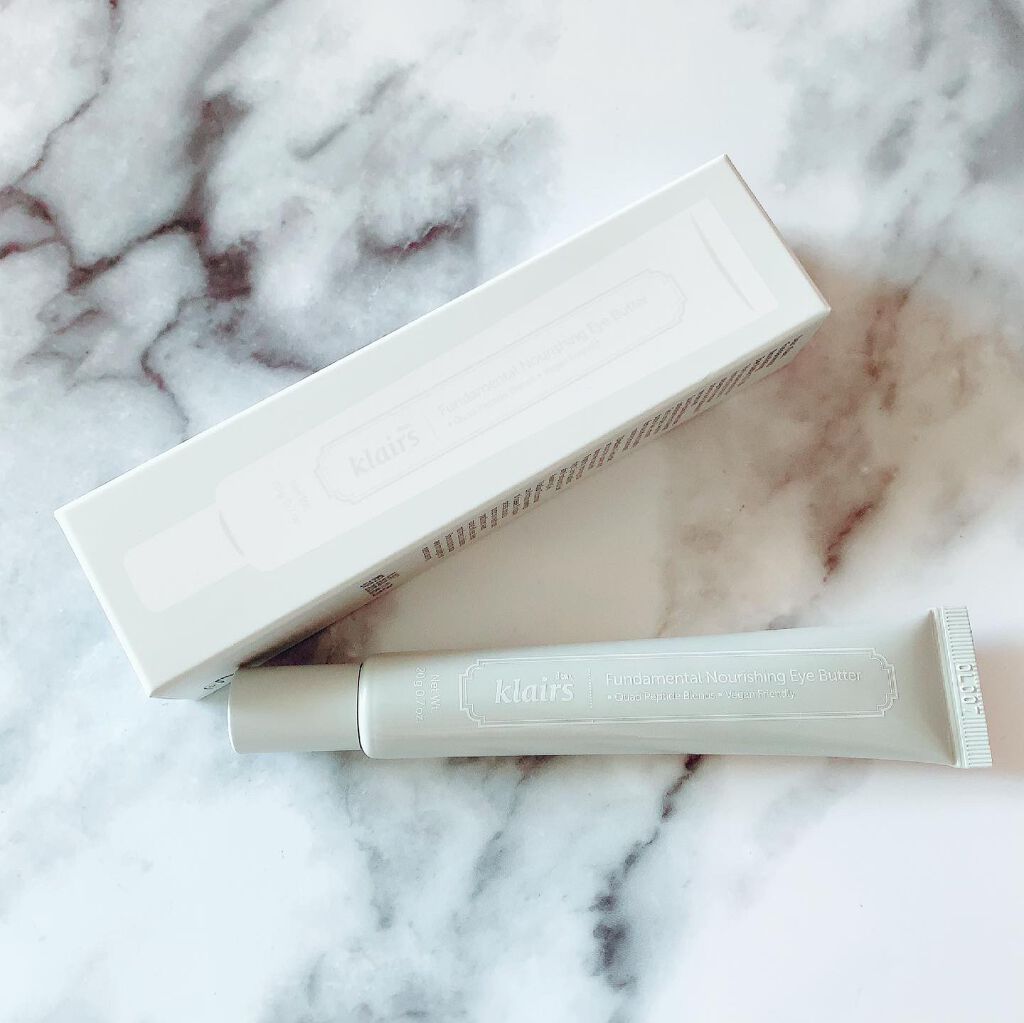 ファンダメンタルナリッシングアイバター(20g)/Klairs/アイケア・アイクリームを使ったクチコミ（1枚目）