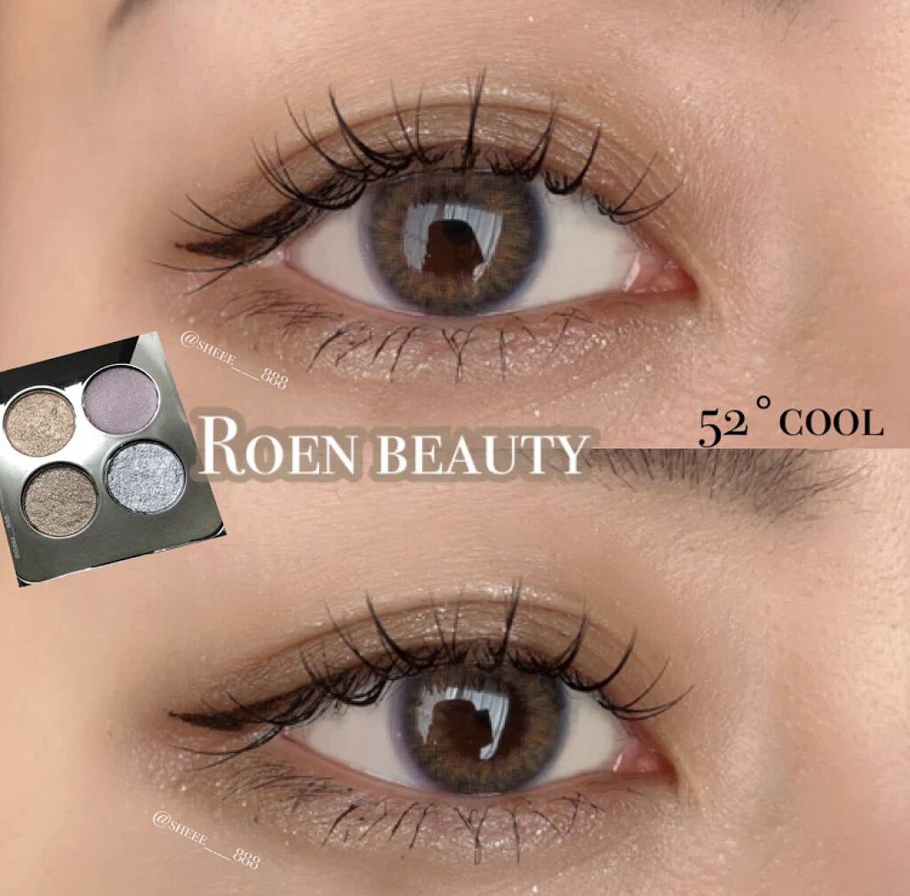 ROEN BEAUTY Eye Shadow Palette/ROEN BEAUTY /アイシャドウパレットを使ったクチコミ（1枚目）