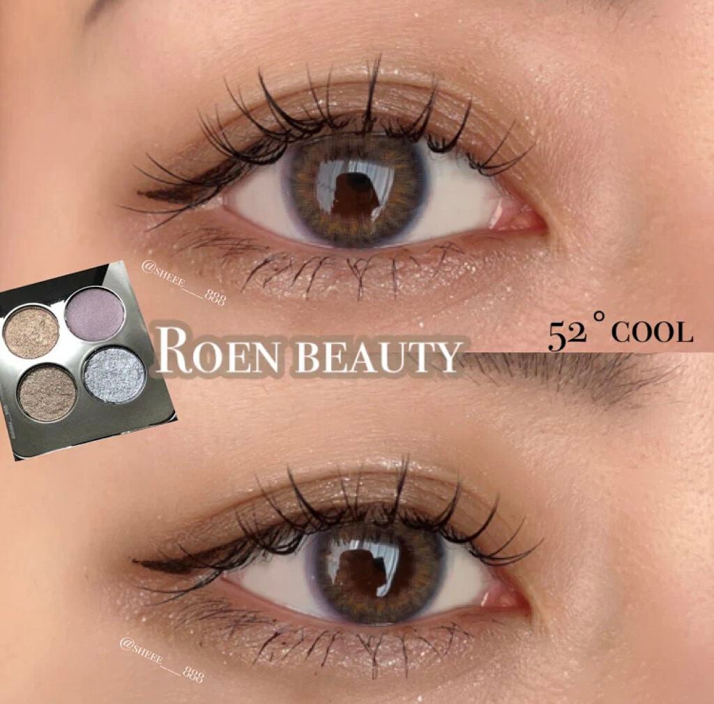 ROEN BEAUTY Eye Shadow Palette/ROEN BEAUTY /アイシャドウパレットを使ったクチコミ(1枚目)