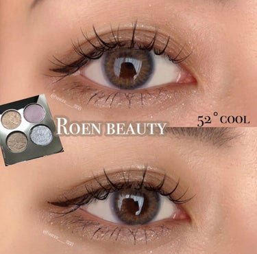 ROEN BEAUTY Eye Shadow Palette/ROEN BEAUTY /パウダーアイシャドウを使ったクチコミ（1枚目）