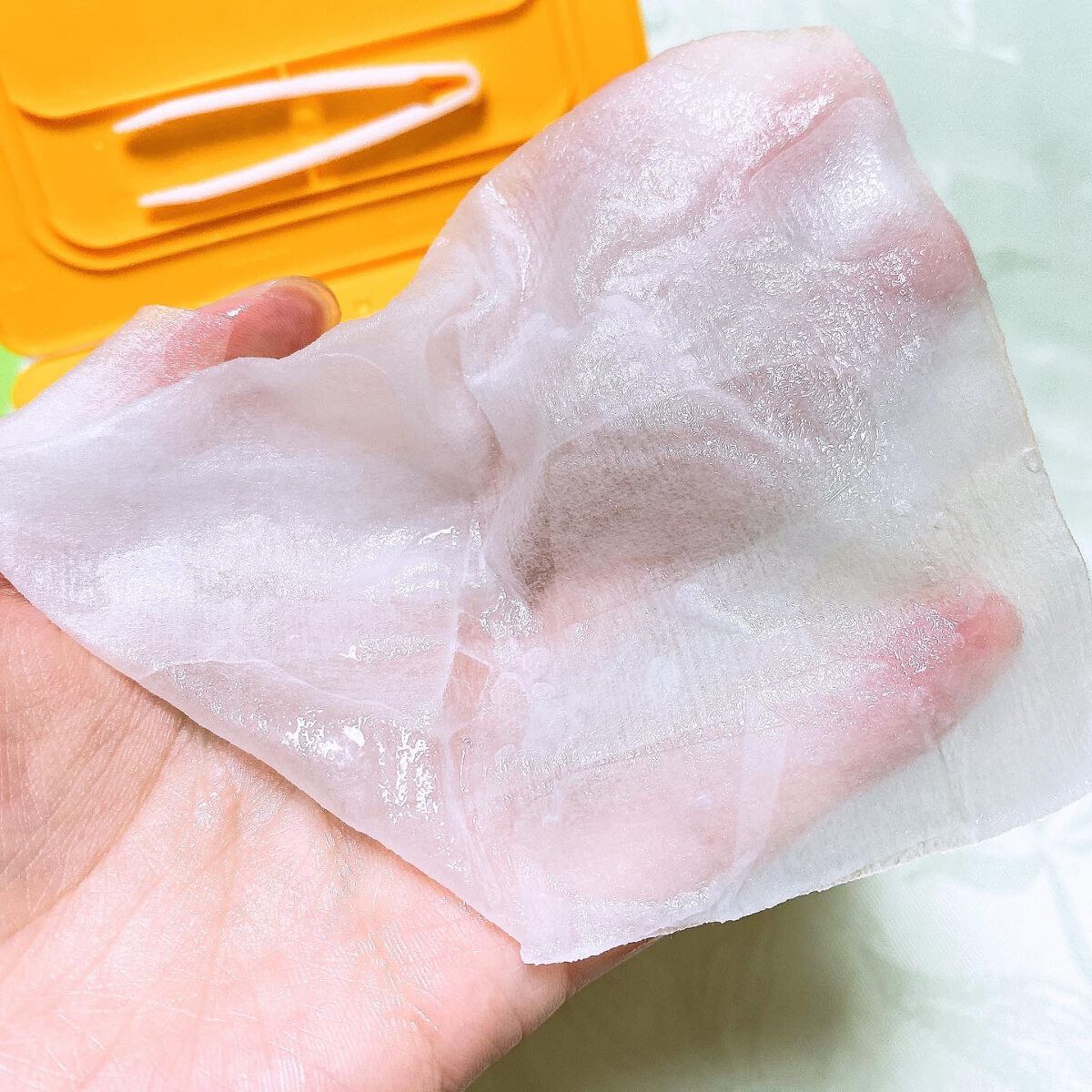 フレッシュハーブオリジンデイリーマスクパック/NACIFIC/シートマスク・パックを使ったクチコミ(3枚目)