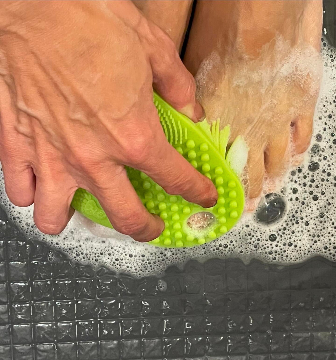 フットメジ 4way足用ブラシ/フットメジ/レッグ・フットケアを使ったクチコミ(2枚目)