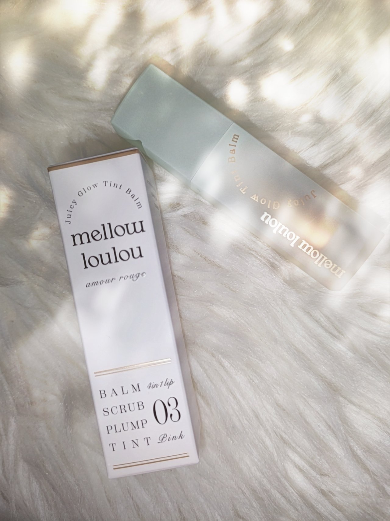 ジューシーグロウティントバーム/mellow loulou/リップバームを使ったクチコミ（1枚目）