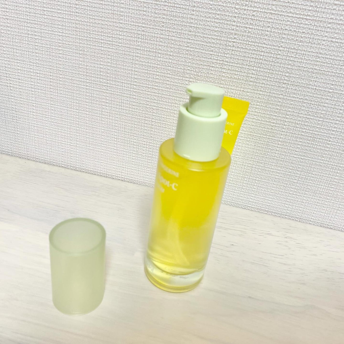 グリーンタンジェリン ビタC ダークスポットケアセラム/goodal/美容液を使ったクチコミ(2枚目)