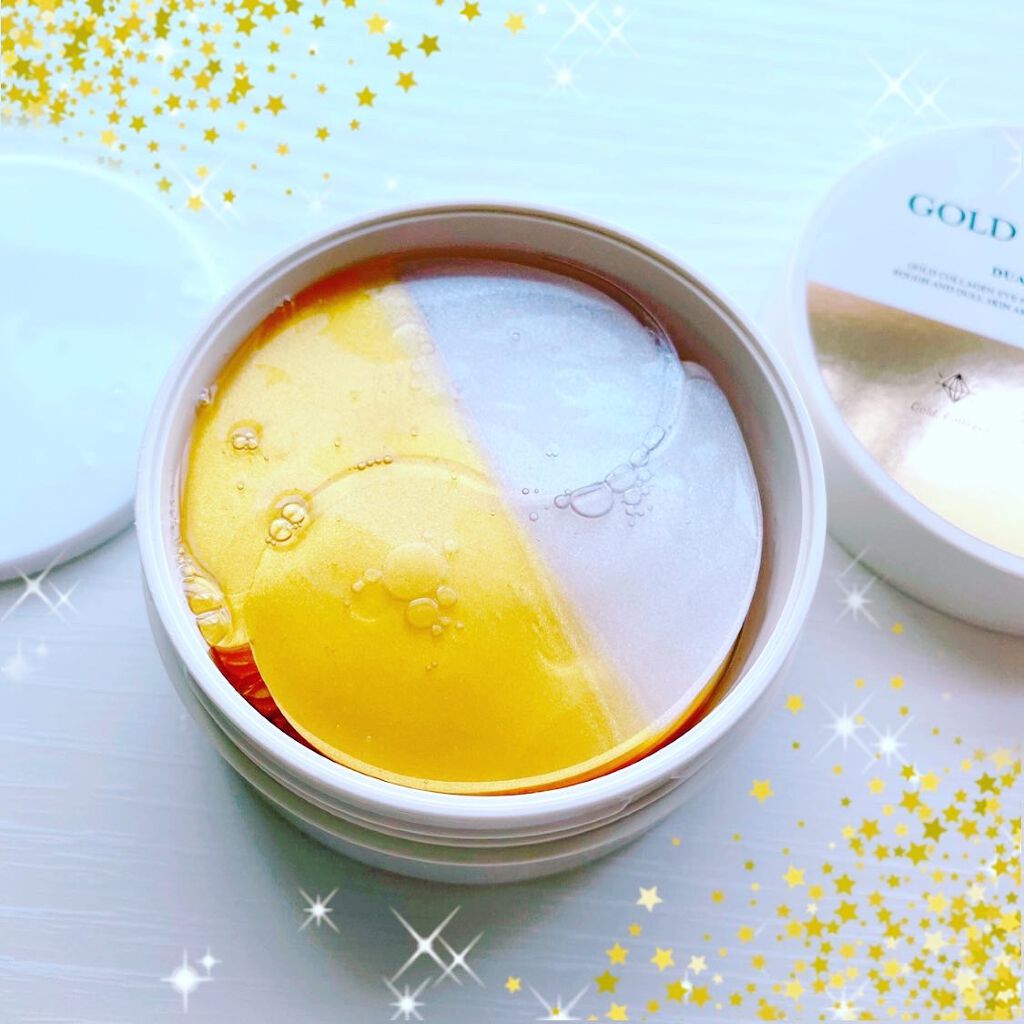 GOLD COLLAGEN DUAL EYE PATCH/SNP/アイケア・アイクリームを使ったクチコミ(3枚目)