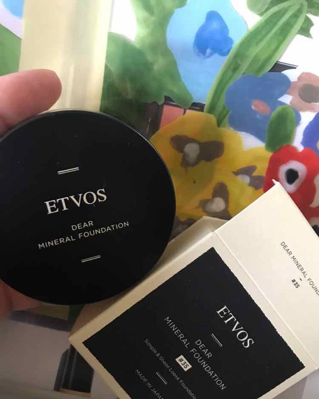 ディアミネラルファンデーション SPF25・PA++/エトヴォス/パウダーファンデーションを使ったクチコミ(1枚目)