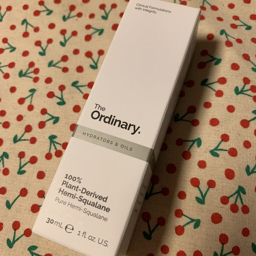 The Ordinary 100% Plant-Derived Hemi-Squalaneのクチコミ「The Ordinaryの100% Plant-Derived Hemi-Squalaneです.....」（1枚目）