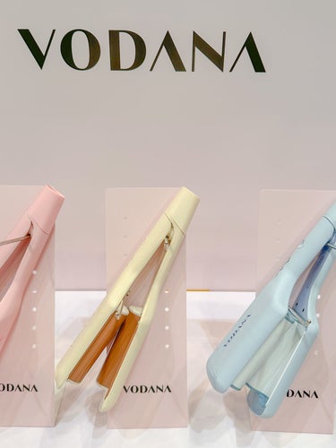 VODANA (ボダナ) Glam Wave カールアイロン 40mmのクチコミ「LOFTのコスフェスで見つけた韓国ヘアに使えるアイロン

このタイプ使ってみたいんだよね🥺
カ.....」（1枚目）