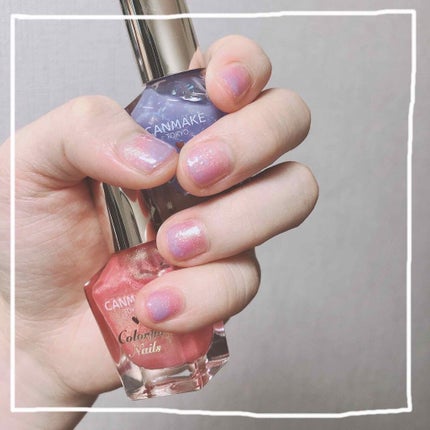 カラフルネイルズ/キャンメイク/マニキュアを使ったクチコミ(1枚目)