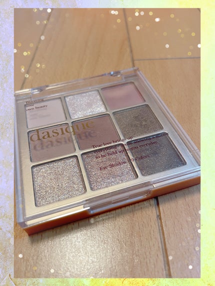 シャドウパレット/dasique/アイシャドウパレットを使ったクチコミ(1枚目)