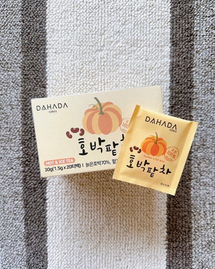 カボチャ小豆茶/hadaha/ドリンクを使ったクチコミ(1枚目)