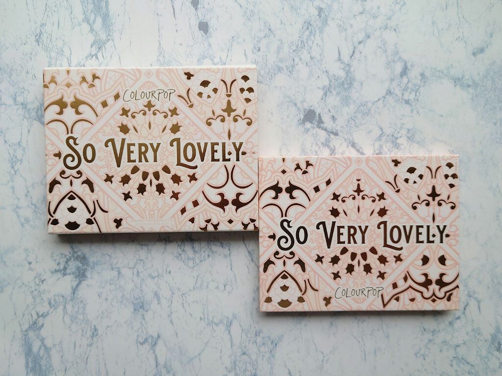 So Very Lovely/ColourPop/アイシャドウパレットを使ったクチコミ(3枚目)