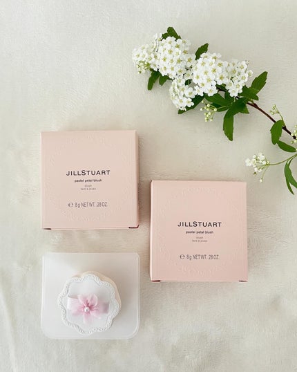 ジルスチュアート パステルペタル ブラッシュ/JILL STUART/パウダーチークを使ったクチコミ(9枚目)