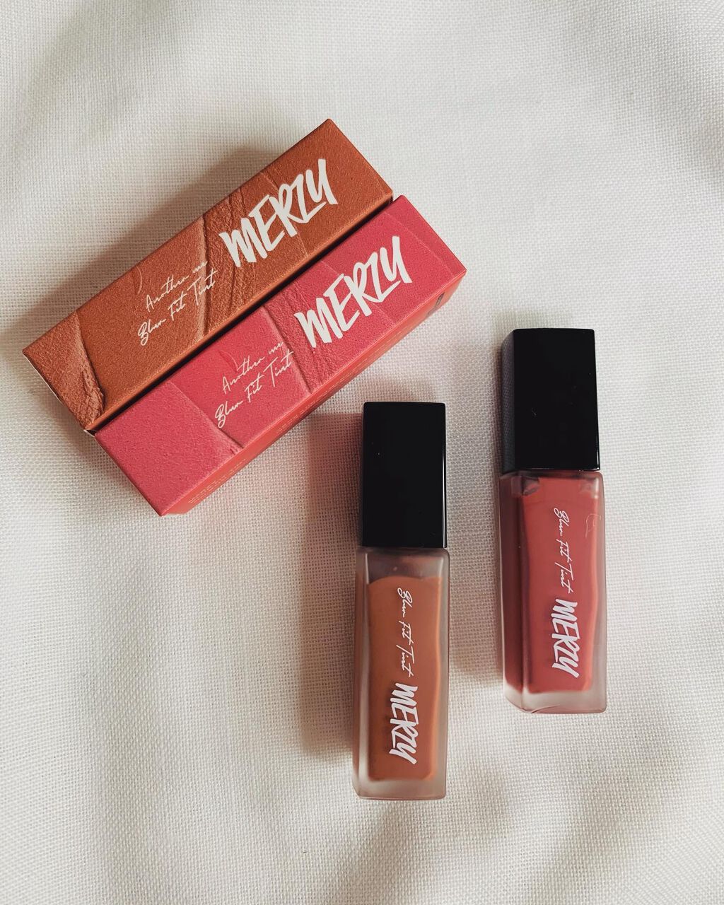 ブラー フィット ティント/MERZY/リップティントを使ったクチコミ(1枚目)