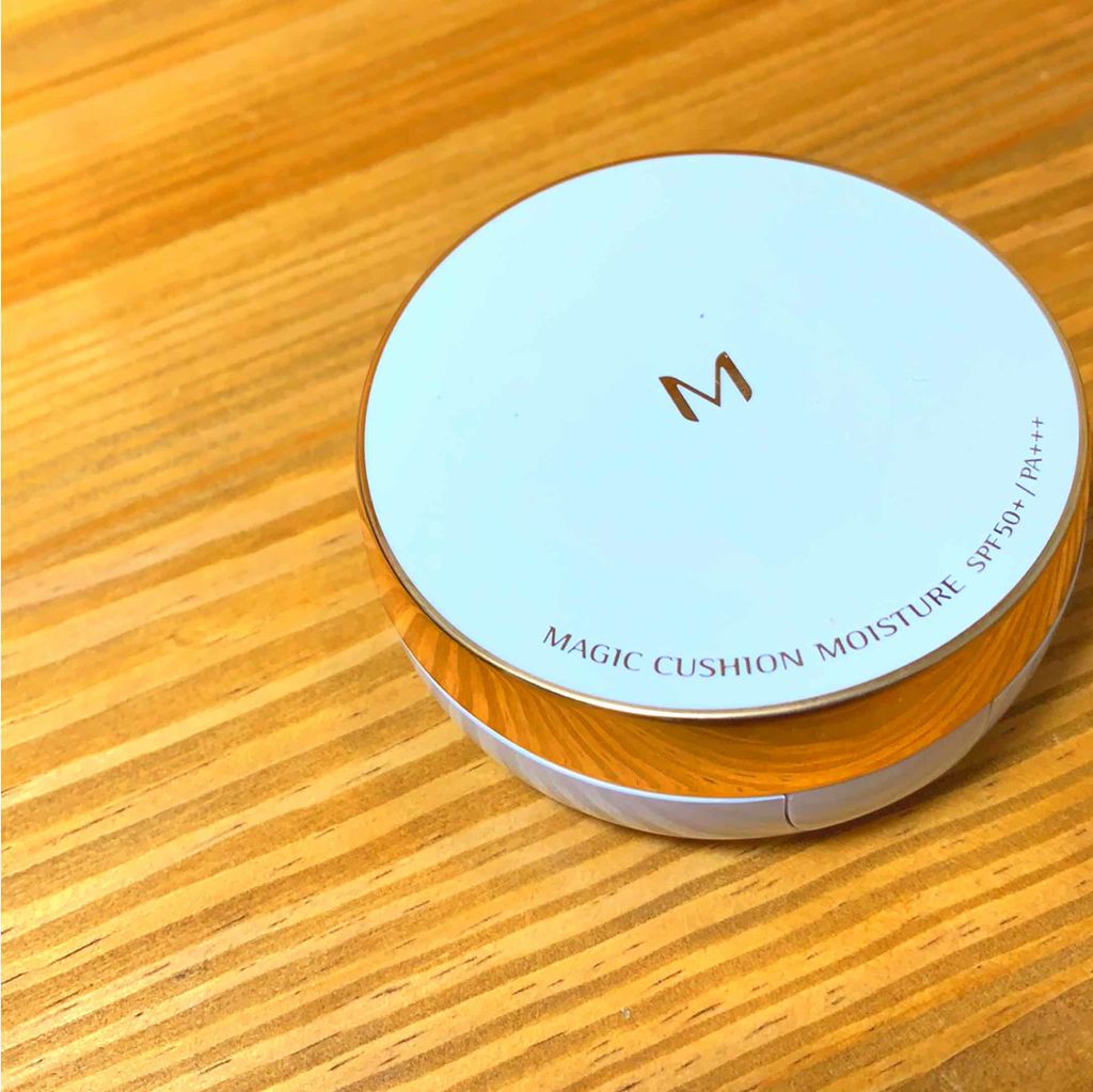 M クッション ファンデーション(モイスチャー)/MISSHA/クッションファンデーションを使ったクチコミ（1枚目）