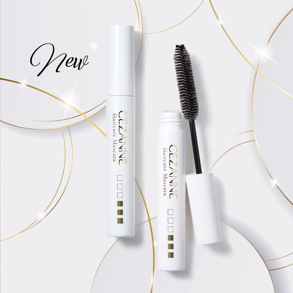 ヘアケアマスカラ/CEZANNE/ヘアジェルを使ったクチコミ(1枚目)