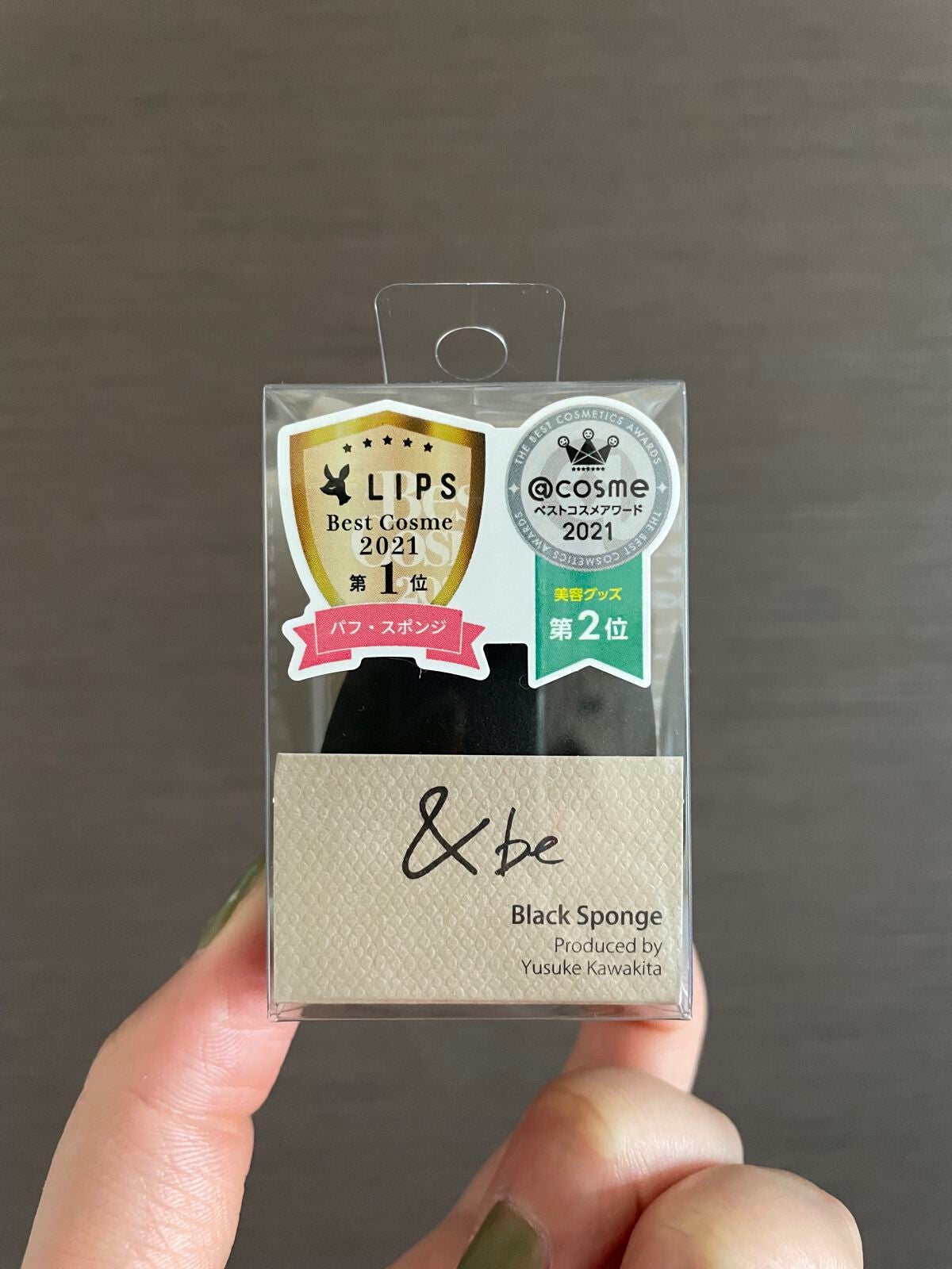 &be ブラックスポンジ/&be/パフ・スポンジを使ったクチコミ(1枚目)