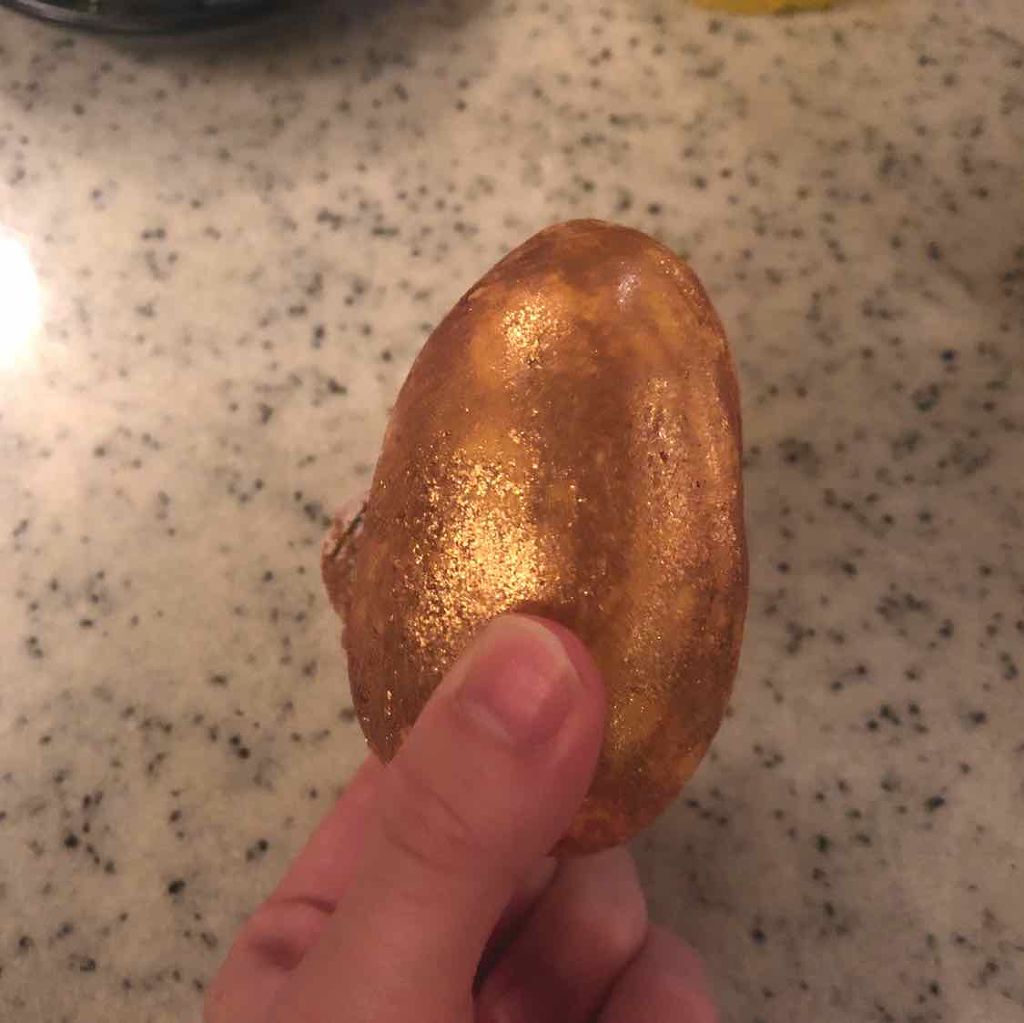 ゴールデンエッグ（バスボム）/ラッシュ/入浴剤を使ったクチコミ（2枚目）