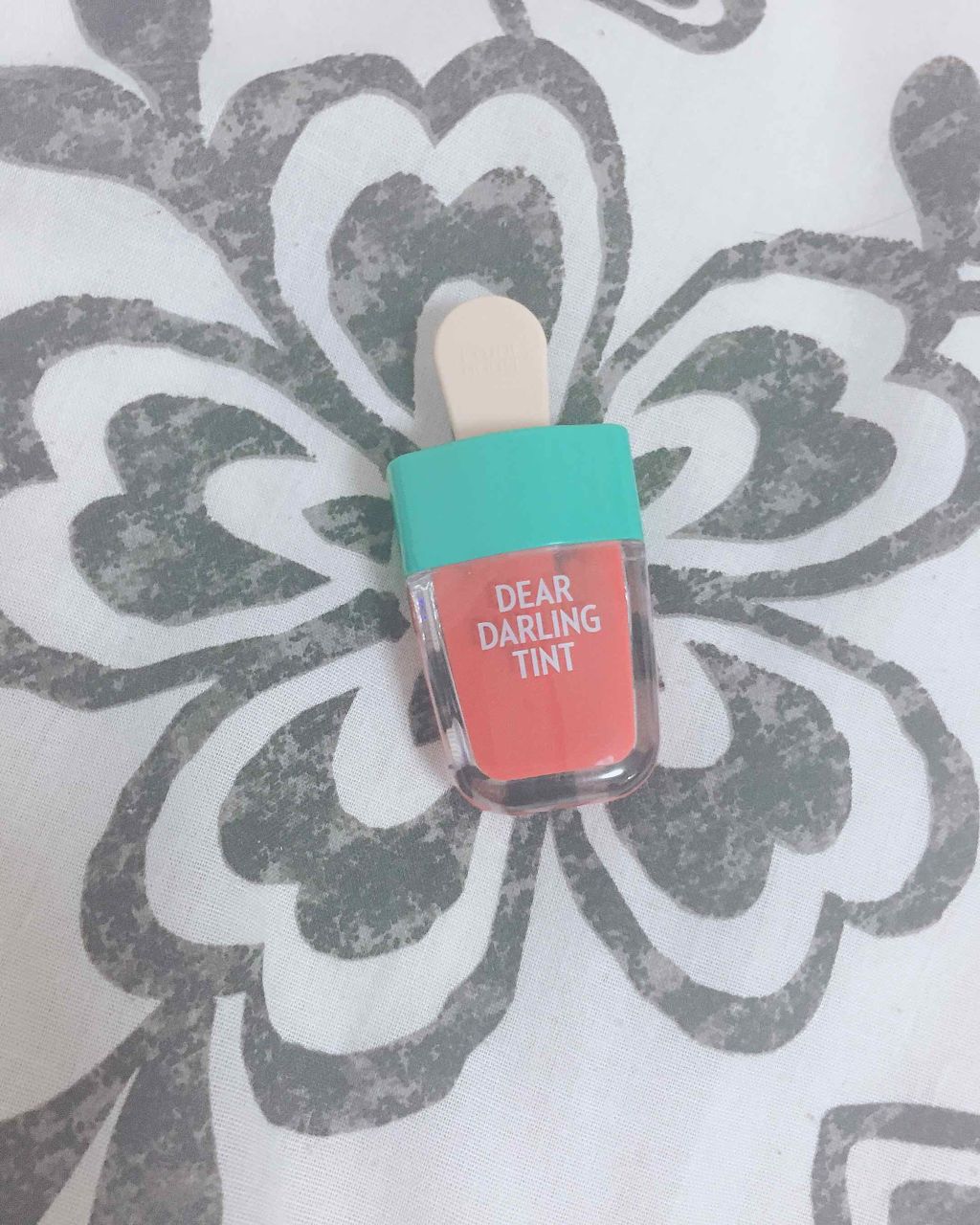 ディアダーリン ウォータージェルティント (アイスティント)/ETUDE/口紅を使ったクチコミ(2枚目)