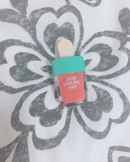 ディアダーリン ウォータージェルティント (アイスティント)/ETUDE/口紅を使ったクチコミ(2枚目)