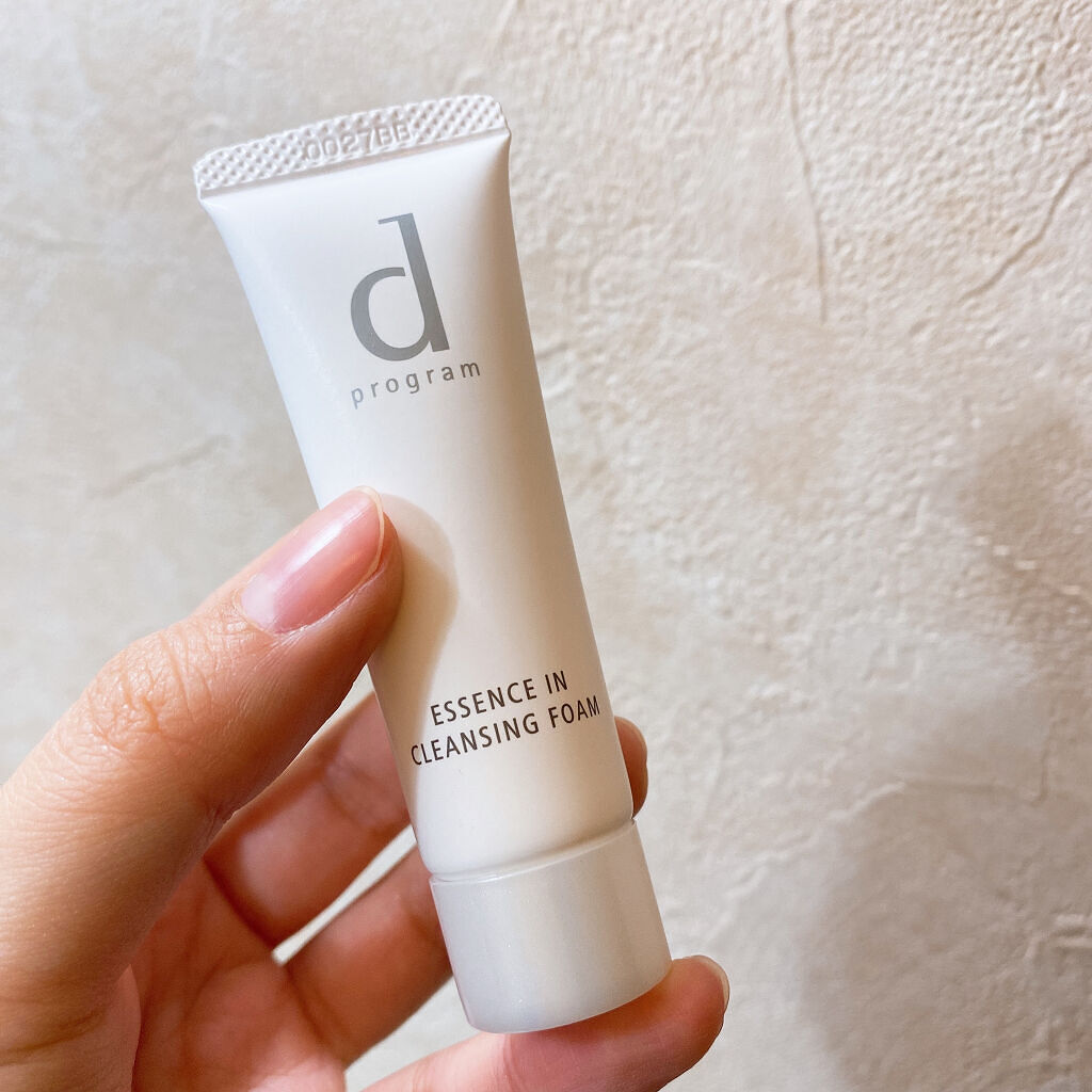 エッセンスイン クレンジングフォーム トライアルサイズ/d プログラム/洗顔フォームを使ったクチコミ（3枚目）