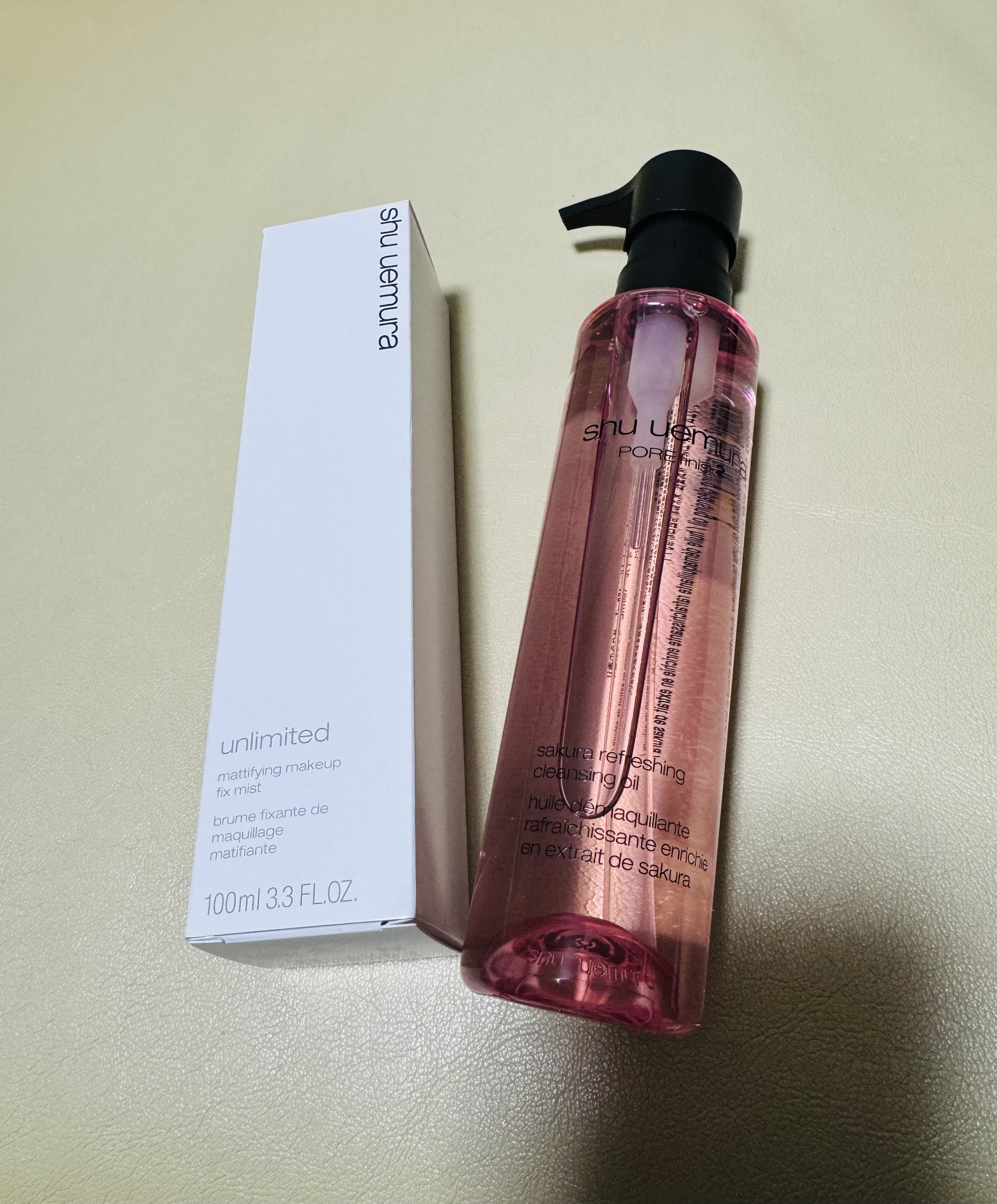 アンリミテッド メイクアップ フィックス ミスト/shu uemura/フィックスミストを使ったクチコミ（2枚目）