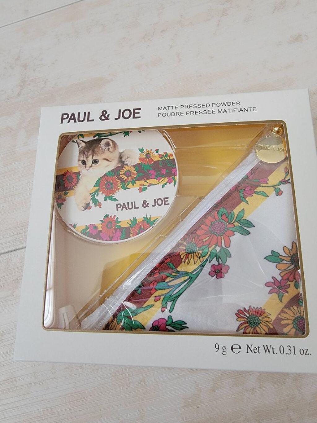 マット プレストパウダー/PAUL & JOE BEAUTE/プレストパウダーを使ったクチコミ（1枚目）