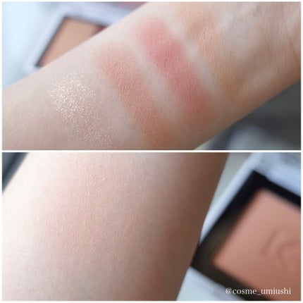 ジャストチーク/Laka/パウダーチークを使ったクチコミ(5枚目)