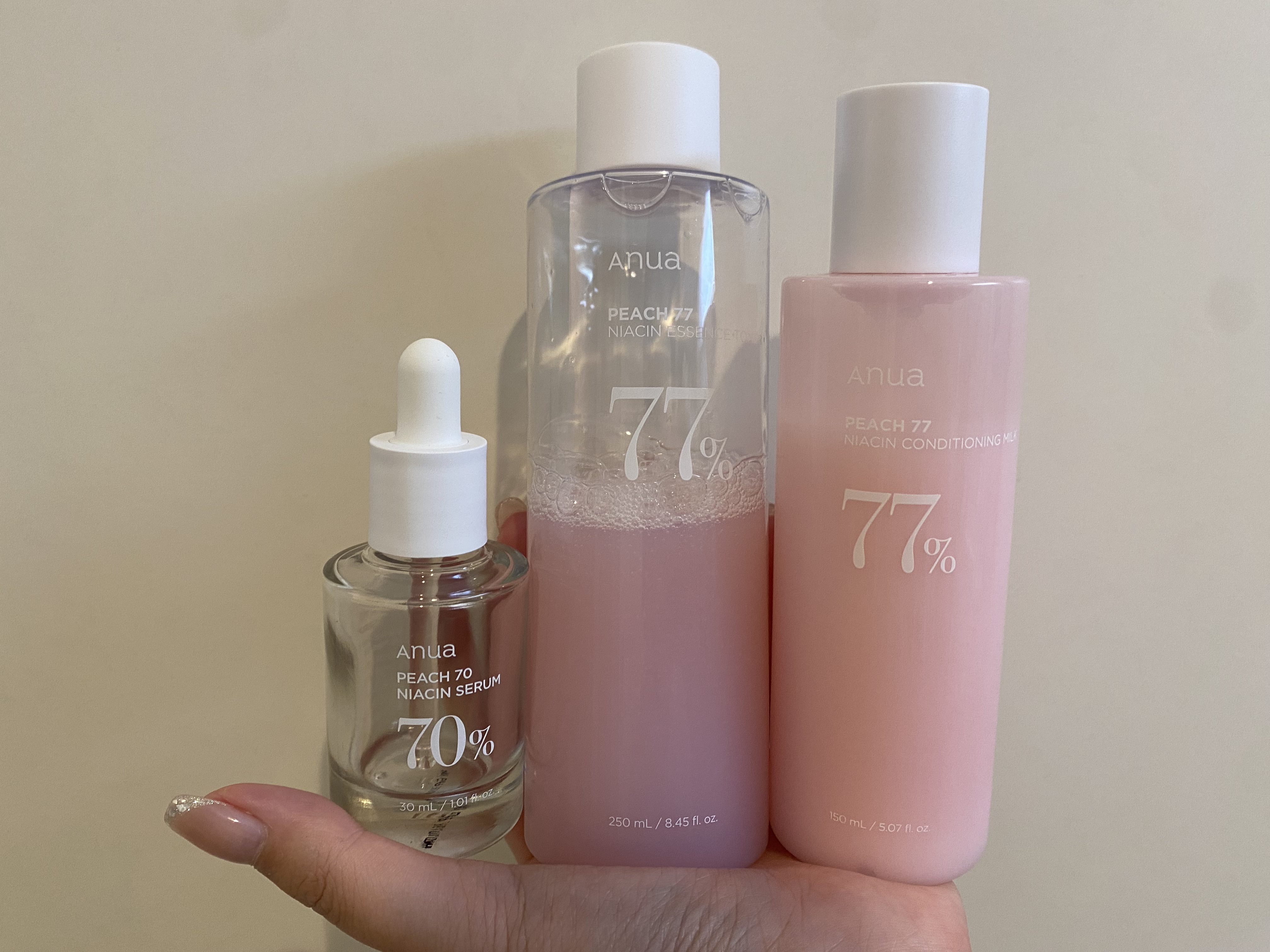 桃70%ナイアシンセラム/Anua/美容液を使ったクチコミ（1枚目）
