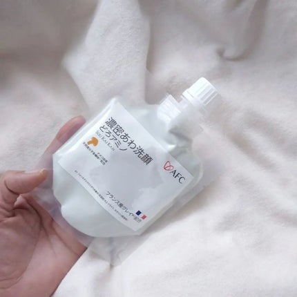 濃密あわ洗顔どろアミノ/エーエフシー/洗顔フォームを使ったクチコミ(4枚目)