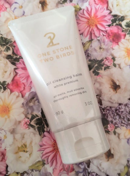 オイルクレンジングバーム ホワイトプレミアム/ONE STONE TWO BIRDS/クレンジングバームを使ったクチコミ(1枚目)
