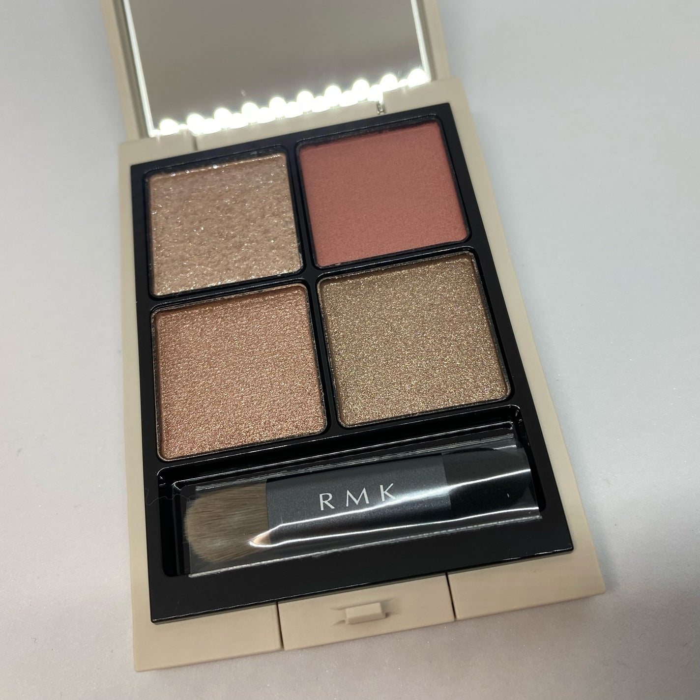 RMK シンクロマティック アイシャドウパレット/RMK/アイシャドウパレットを使ったクチコミ(3枚目)