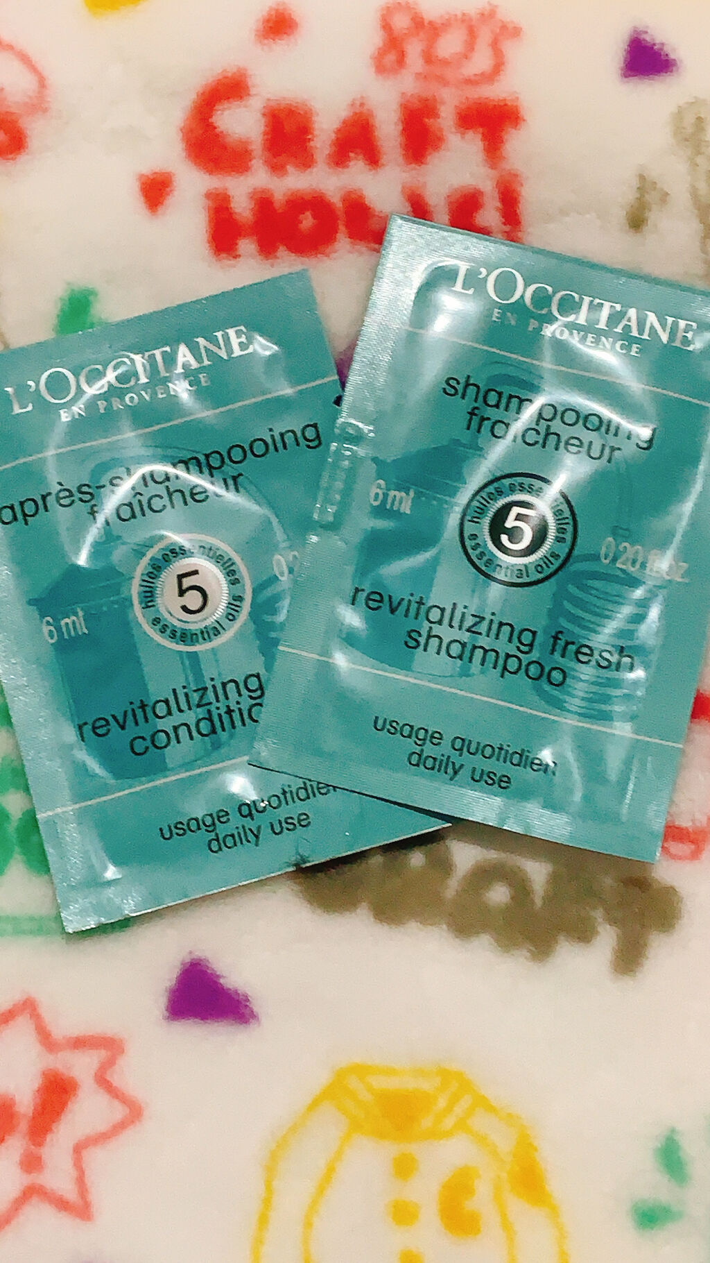 ファイブハーブス ピュアフレッシュネス シャンプー／コンディショナー/L'OCCITANE/市販シャンプーを使ったクチコミ（1枚目）