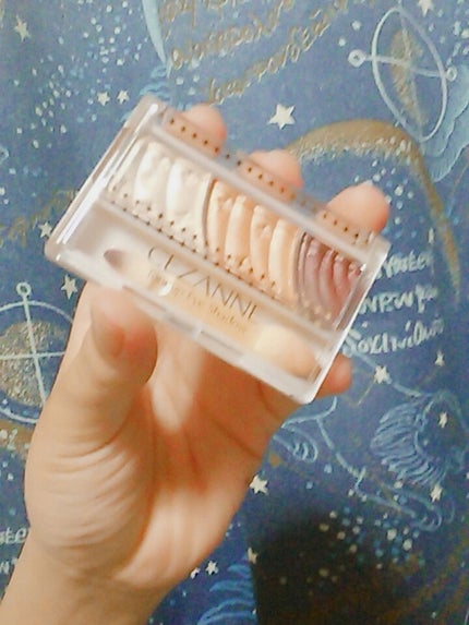 トーンアップアイシャドウ/CEZANNE/アイシャドウパレットを使ったクチコミ(1枚目)