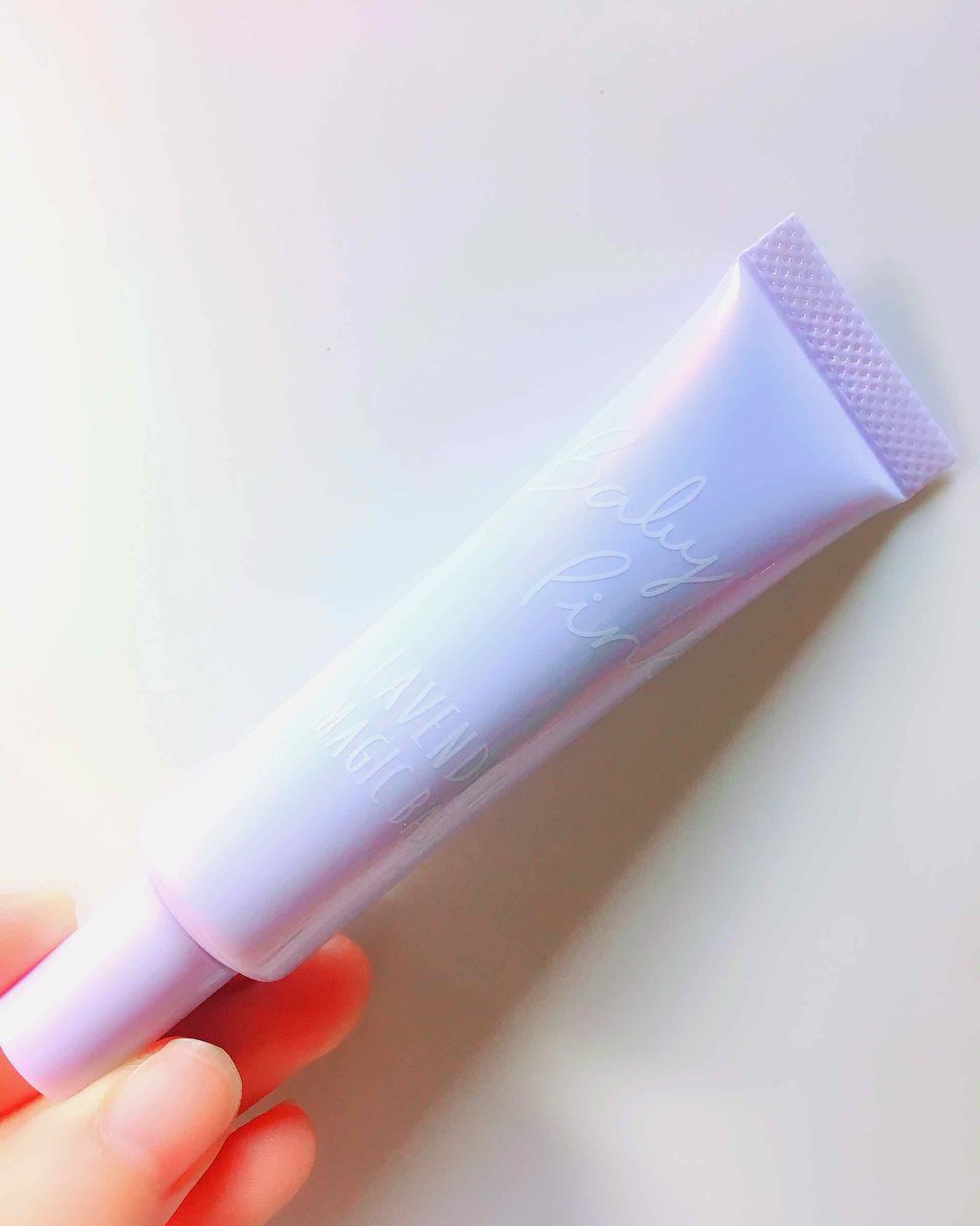 ラベンダーマジックベース/ベビーピンク/化粧下地を使ったクチコミ(2枚目)